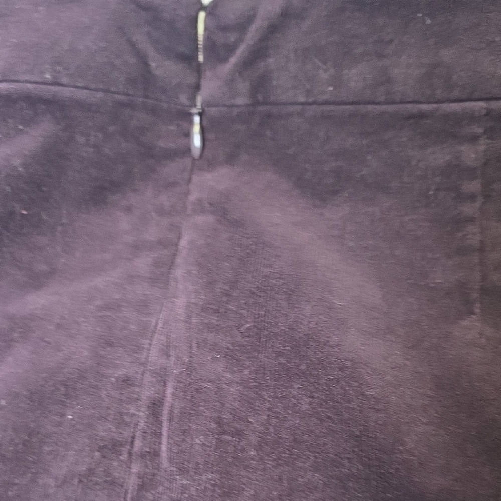 Banana Republic Dark Purple Burgundy Mini Skirt Size 4 - Picture 7 of 11